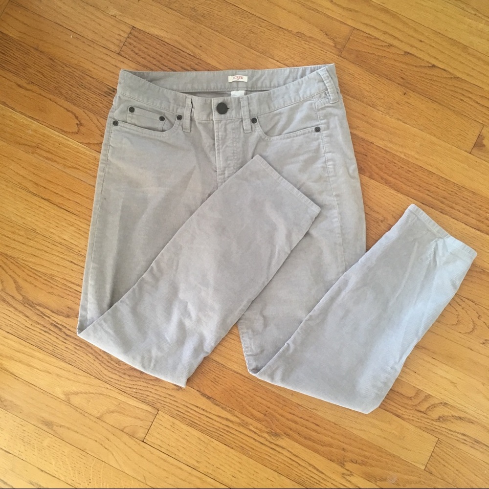 J Crew Factory- light grey cords, size 29